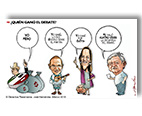 Quién ganó el debate